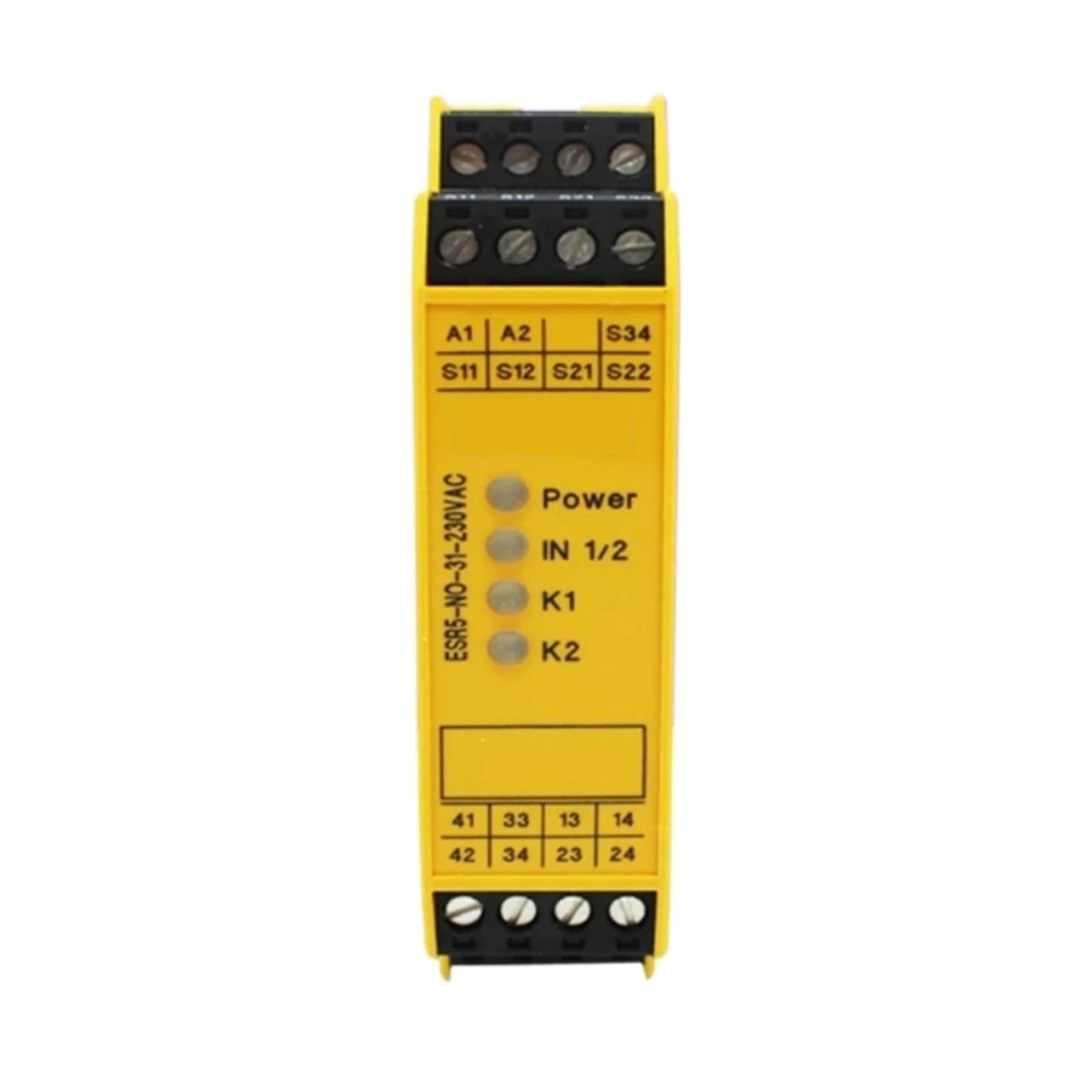 Relé de seguridad ESR5-NO-31-230VAC | Relé de seguridad electrónico de dos canales