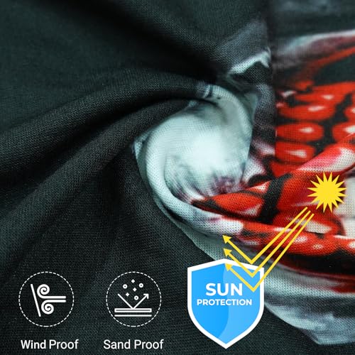 Image of Obacle Neck Gaiter Face Mask Bandana for Dust Wind Sun Protection for Men Women