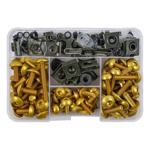 ���[�^�[���b�h�i�b�g�ƃ{���g�Z�b�g Compatible With Aprilia For RSV4 1000R For Tuono For Mille RS 177�� �t�F�A�����O�{���g�L�b�g �{�f�B���[�N�l�W �i�b�g�����A�N�Z�T���[�ɑΉ�