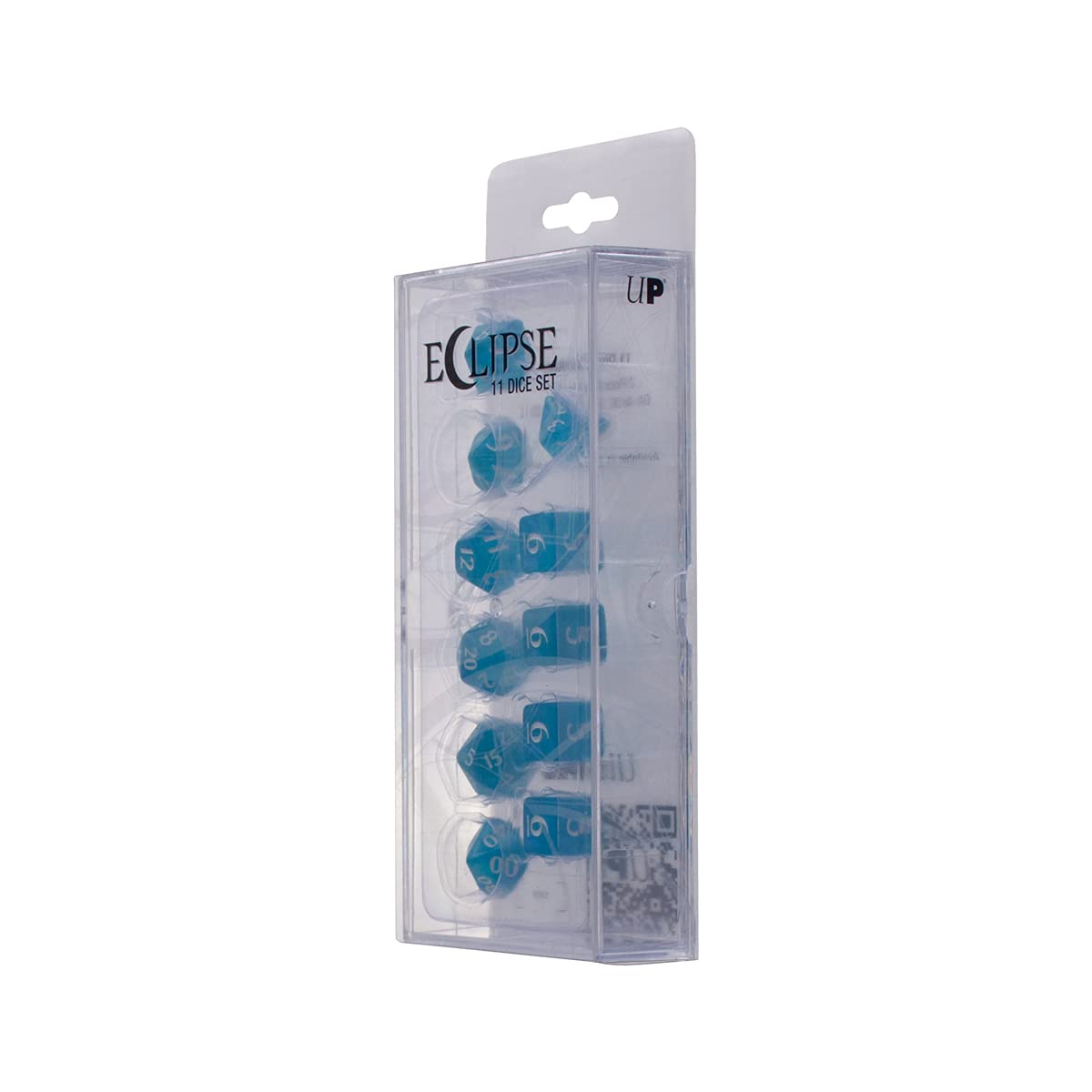 Ultra Pro E-15563 RPG - Set di dadi a forma di dado, colore: Blu