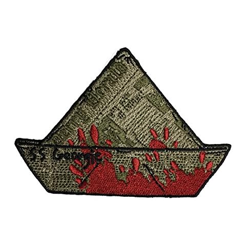Hat Shark SS Georgie Scary Clown Horror Movie - Embroidered Edge Patch Applique Cover