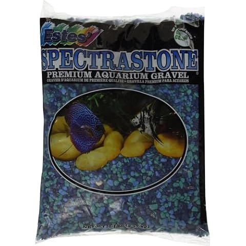 Estes Spectrastone Blue Jean Gravel, 5 lb Cover