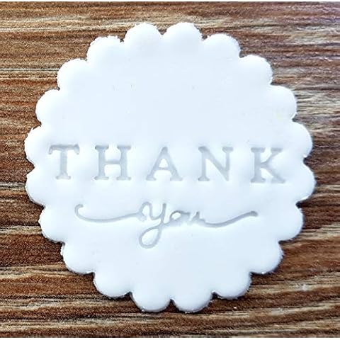 Thank You Cookie Stamp for Icing Cover
