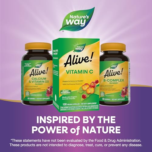 Nature's Way Alive! Vitamin C, with Organic Acerola Cherries, 120 ct - image 7