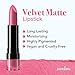 Jonteblu Creamy Matte Lipstick Long Lasting Super Stay Intense Nude Color - Soft Ultra Hydrating Clear Natural Lip Stick - Moisturizing Organic Lip Stain For All Day Lips Makeup