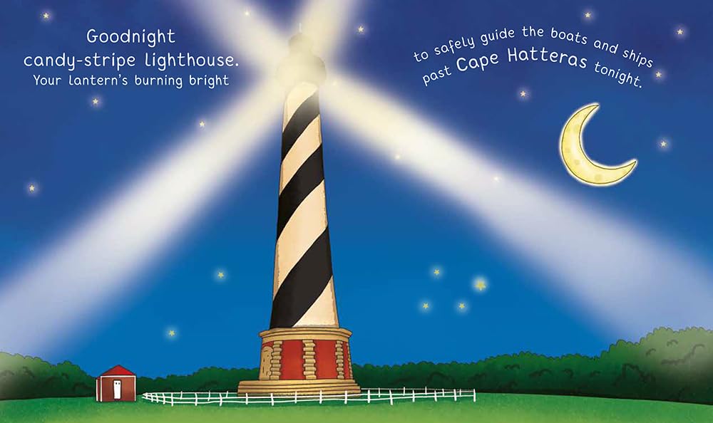 Night-Night North Carolina: A Bedtime Board Book of North Carolina Landmarks