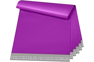 Metronic Purple Poly Mailers