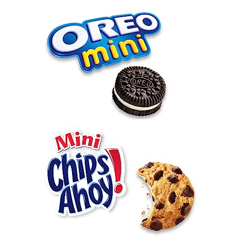 Image of OREO Mini Cookies & CHIPS AHOY! Mini Cookies Go-Cup Cookies Variety Pack, 14 Go-Paks
