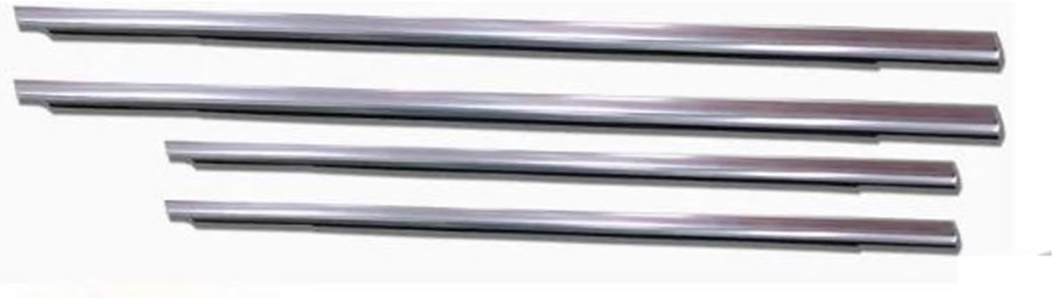 Car Door Edge Protector 4Pcs Window Weather Strips for Mercedes for Benz GLK X204 220 350 2008-2015 Car Rubber Sealing Strip Decorative Accessories