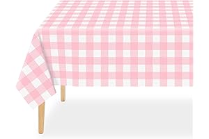 Pastel Plaid Tablecloth for Refined Table Settings
