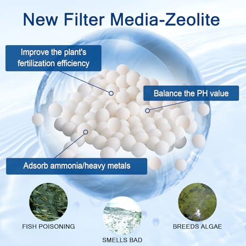 Image of 6Pack Large Carbon Filter Cartridges, Fish Tank Filters Replacement Filter Cartridges for Aquariums Compatible with Whisper EX30 /EX45 /EX70