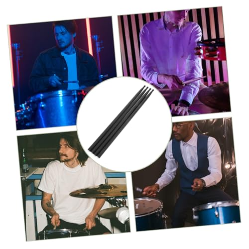 Baquetas ligeras para batería y percusión negras miniatura 4