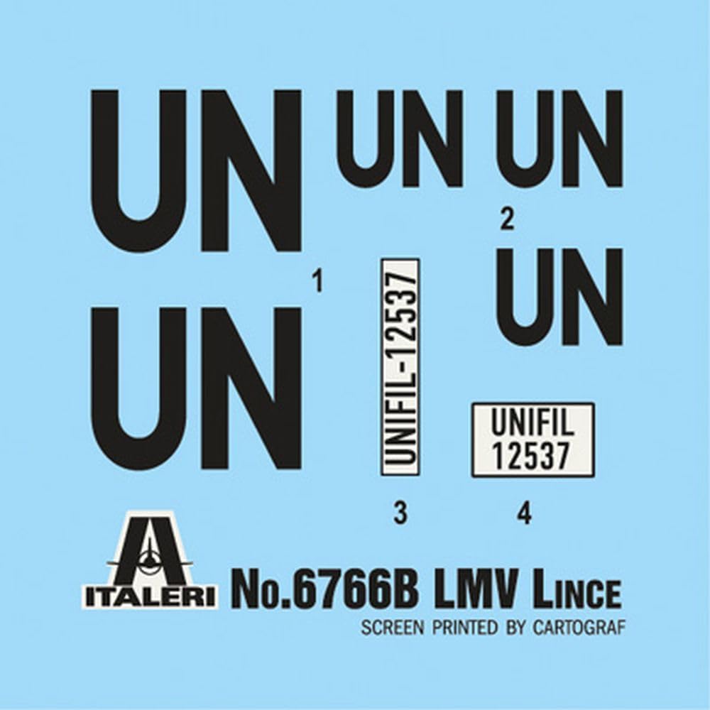 Italeri 6766 VTLM Lince, scala 1:35, Plastic Model Kit/Modello in plastica da montare