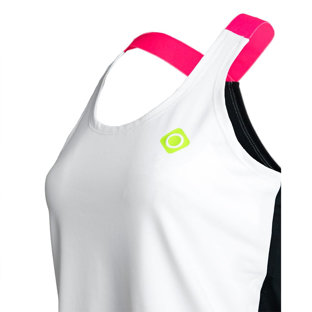 Izas Isaben Top Camiseta de Tirantes Elásticos para Mujer. Ajuste, Transpirable y de Secado Rápido. Confort y Estilo para Tus Entrenamientos de Padel