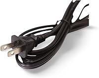 Vista 3 de Cable de alimentación de impresora de 2 clavijas, figura 8, compatible con Canon PIXMA y más