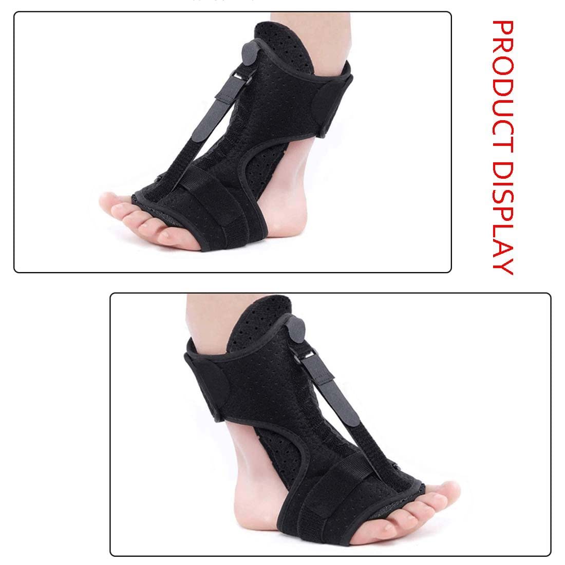 Férula Nocturna Ajustable y Transpirable para aliviar la Fascitis Plantar Férulas nocturnas para Fascitis Plantar Dolor de Tobillo Dolor de talón