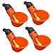 (4) Automatic Waterer Drinker Cups Chicken Coop Poultry Chook Bird Turkey Drinker