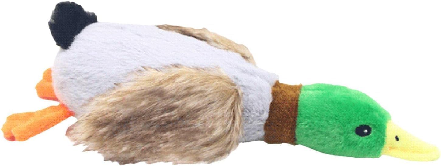 Busstier Peluş Sesli Ördek Evcil Hayvan Oyuncağı - Köpekler İçin Sesli ve Dayanıklı Peluş Ördek Oyuncak