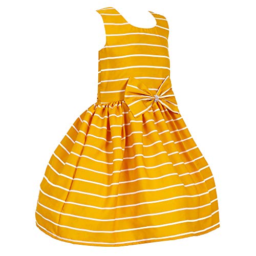 Image of Casual Frock for Baby Girls,Blue Printed and Olive Printed,Pack of 2