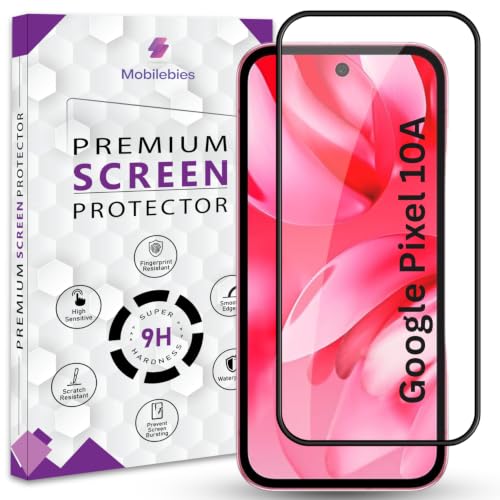 Image of Premium Tempered Glass Screen Protector Guard For Google Pixel 10A 5G (6.3 Inch, Pack of 1) | Edge to Edge Coverage With Easy to installation kit