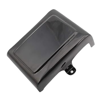 Ecomspace Battery Side Covers for Harley Dyna Fat Street Motorcycle Black