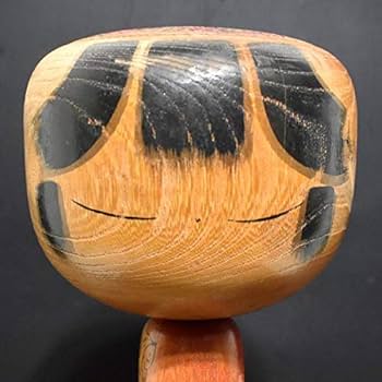 Amazon | 超特大60cm 創作こけし 石原日出男 『 雛芥子（ひなげし