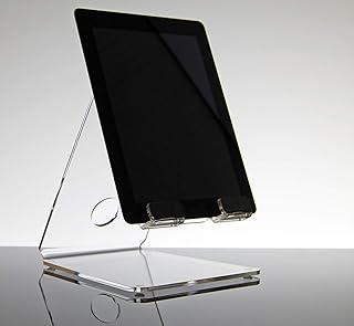 Supporto Porta Tablet e iPad in plexiglass Callisto Compatibile con iPad PRO, Mini, Air e Samsung Tablet