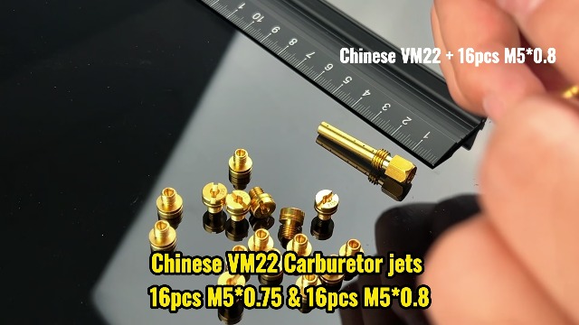 Amazon.com: YAMAKATO Chinese VM22 Main Jet Kit for Mikuni VM22
