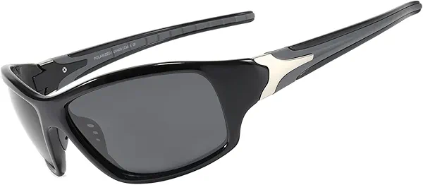 MALIDAK Polarized Sunglasses Men Women, Lightweight TAC UV400 Protection Sports Sunglasses Cycling Glasses