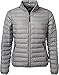 Produktbild James & Nicholson | JN 1139 Damen Daunenjacke, Größe:XXL, Farbe:Silver Melange/Graphite
