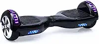 Hoverboard Skate Elétrico 6.5' com Bolsa Led Bluetooth Preto Brinovar