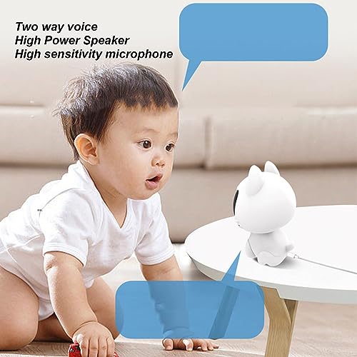 Monitor de Vídeo Doméstico, robô de Armazenamento Em Nuvem, Câmera de Segurança Sem Fio Em Forma de