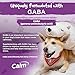 Vital Planet - Calm Chewable Tablets for Dogs, Promotes Calmness in Stressful Situations with Valerian, Lemon Balm, Chamomile, GABA, L-Theanine and Natural Herbs - 60 Beef Flavored Chewable Tablets