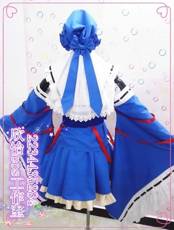 幽々子　コスプレ衣装 Amazon.co.jp: [XIN XIN] 西行寺幽々子 コスプレ衣装/(ウィッグ