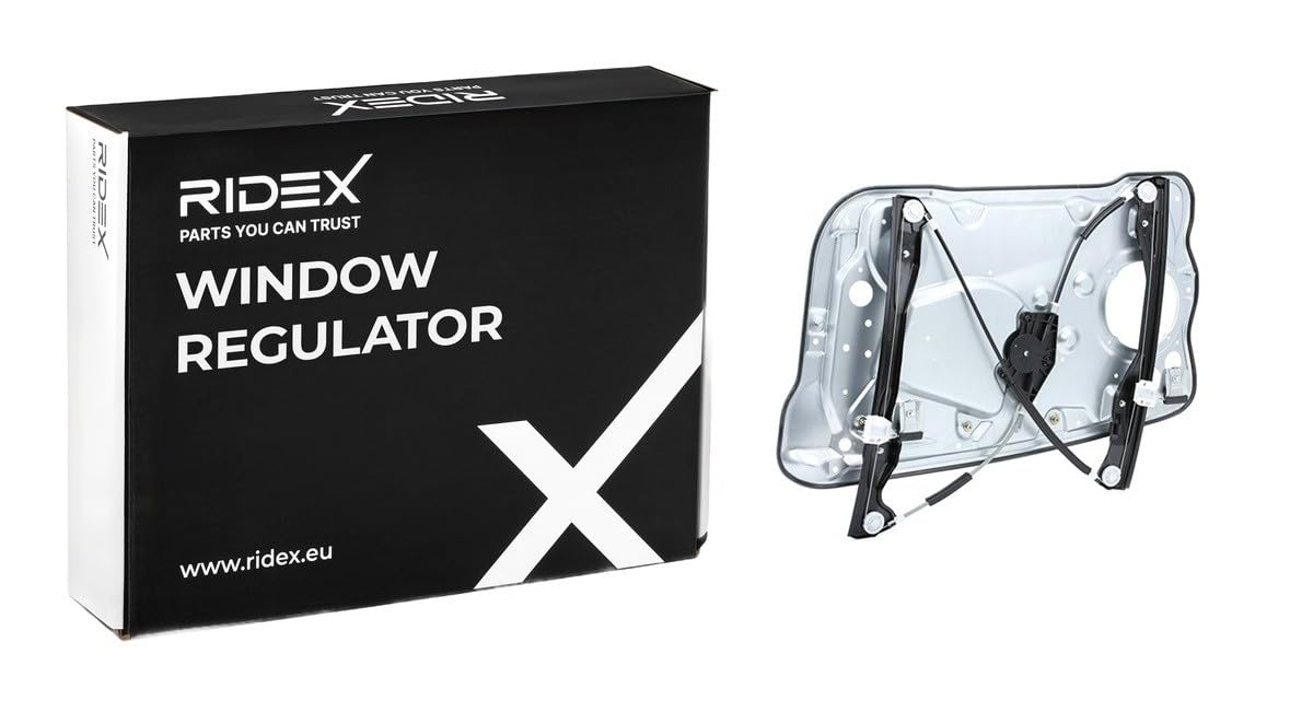 RIDEX 1561W0139 Elevalunas eléctrico Delante, Izquierda sin electromotor con bastidor portante Compatible con SKODA Fabia I Combi 6Y5