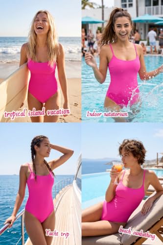 Image of Beautikini Period Swimwear One Piece Leakproof Swimsuit Menstrual Tummy Control Bathing Suit for Teens Girls and Women
