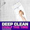 Mr. Clean Magic Eraser Shower & Tub Scrubber, Bathroom Cleaner, All in One Bathroom Cleaner, Lemon Starter Kit, 1 Scrubber & 2 Foaming Magic Erasers #1