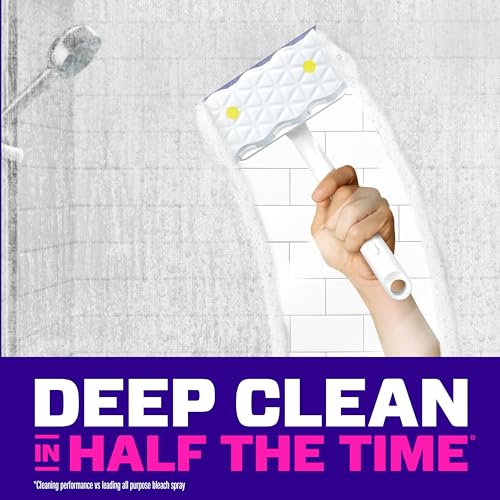 image for Mr. Clean Magic Eraser Shower & Tub Scrubber, Bathroom Cleaner, All in