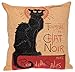 73Elley Le Chat Noir Federa Per Cuscino Le Chat Noir Riproduzione Arte Le Chat Noir Regalo Belle Arti Regalo