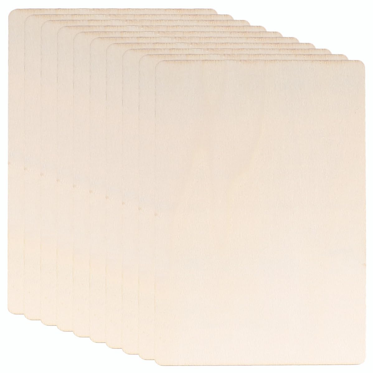GALPADA 50 Piezas de Rodajas de Madera para Pintar, Juego Diy, Material de Madera Natural, Adecuado para Manualidades y Mejorar Habilidades