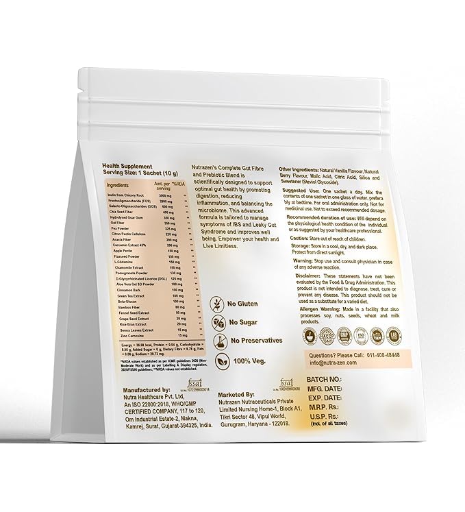 Image of Complete Gut Fibre - Pack of 2, 60 Sachets
