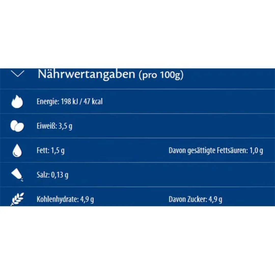 Milch Weihenstephan fettarme H-Milch 3,5% Fett laktosefrei, je 1 Liter, 24 Stück + Pufai