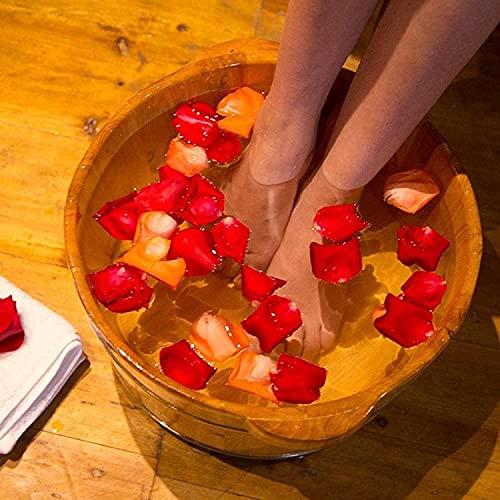 Spa de pies de madera para pedicure y masaje miniatura 4