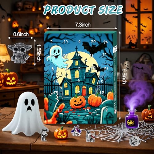 2026 Advent Calendar Halloween Countdown Calendar with DIY Charm Bracelet - image 6