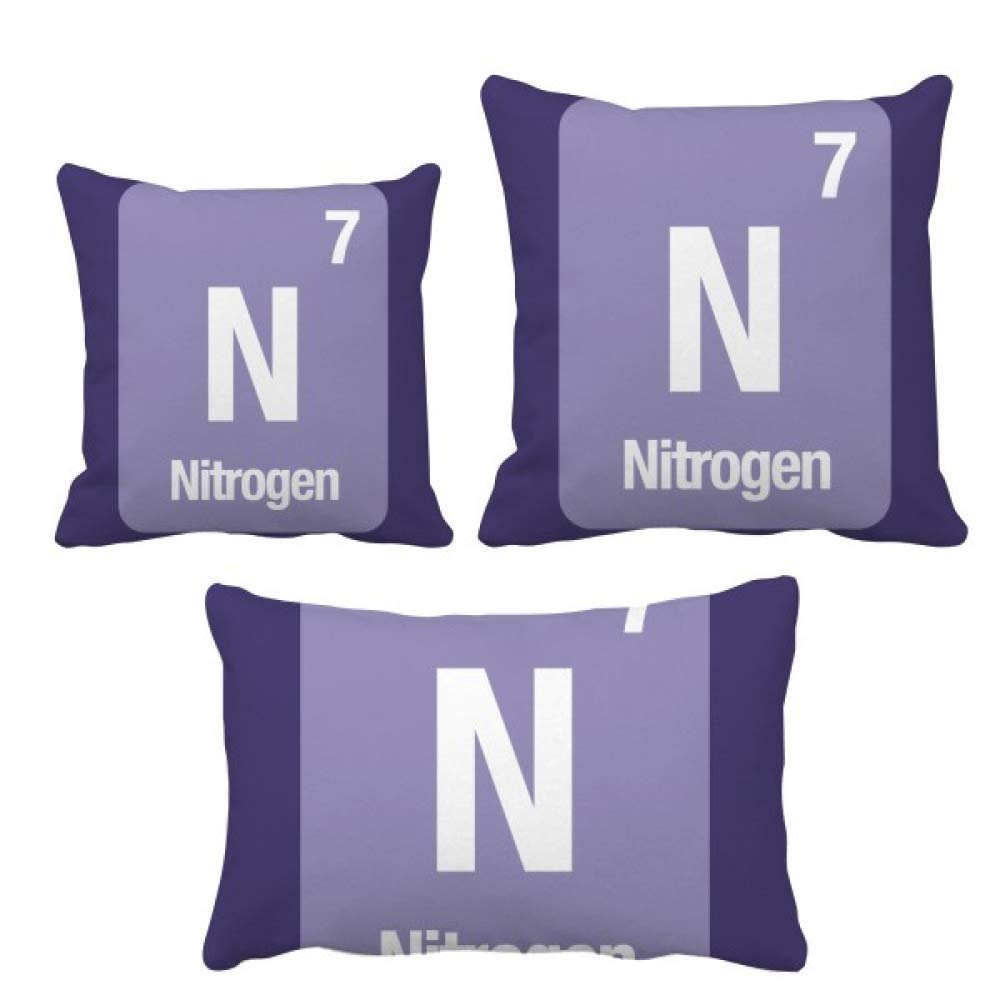 Coussin sciences et élément chimique insérer inclus lot déco