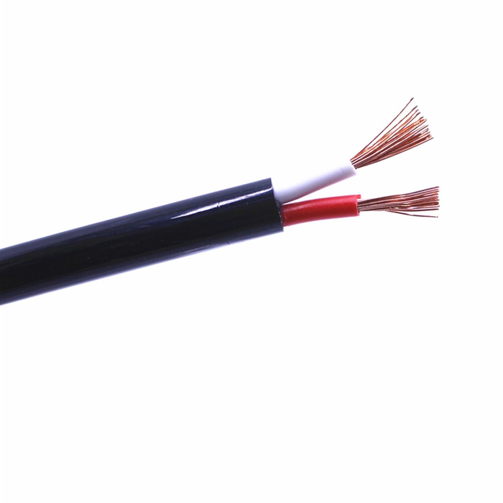 Cavo di prolunga a spirale, cavo telefonico fisso, cavo di alimentazione a spirale a 2 fili, guaina termoretraibile a spirale 0,2 mm 0,3 mm 0,5 mm 1,0 mm 2,0 mm, filo elastico 24 AWG 22 AWG (20awg 0,5