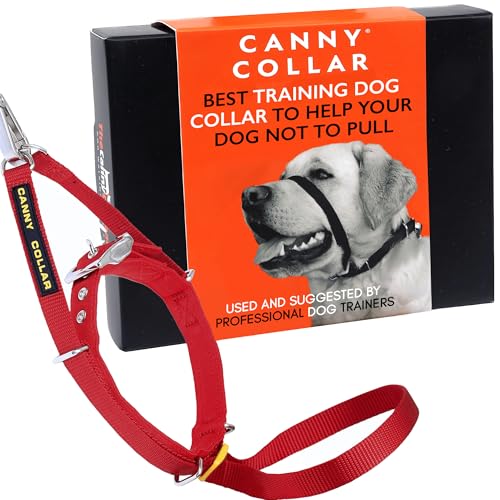 Canny Collar No-Pull Head Collar – Gentle Dog Training Collar for Leash Pulling – Stops Pulling, Easy Control for Walking Large Dogs – Comfortable & Humane Design