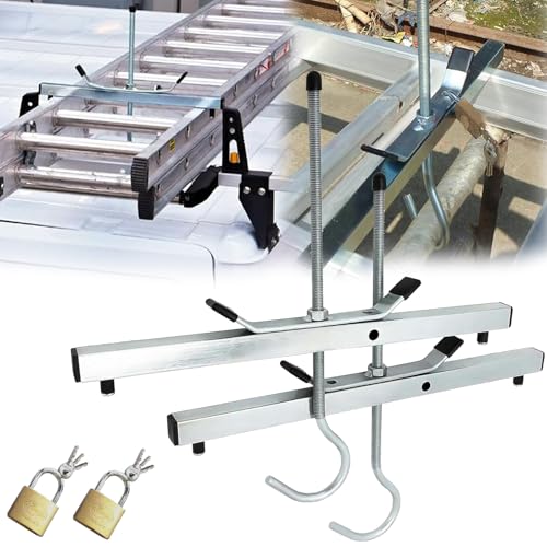 🔐【Facile da Montare】: Il blocco della clip è leggero. Si piega ordinatamente per riporlo o trasportarlo facilmente. La serratura del tetto a scala è facile da usare. La traversa fissa saldamente la scala al telaio del tetto utilizzando una semplice maniglia girevole, in modo che la scala possa essere fissata rapidamente. Questi morsetti per scale sicuri sono un ottimo regalo per donne e uomini che amano i progetti fai-da-te o hanno bisogno di lavorare in quota.