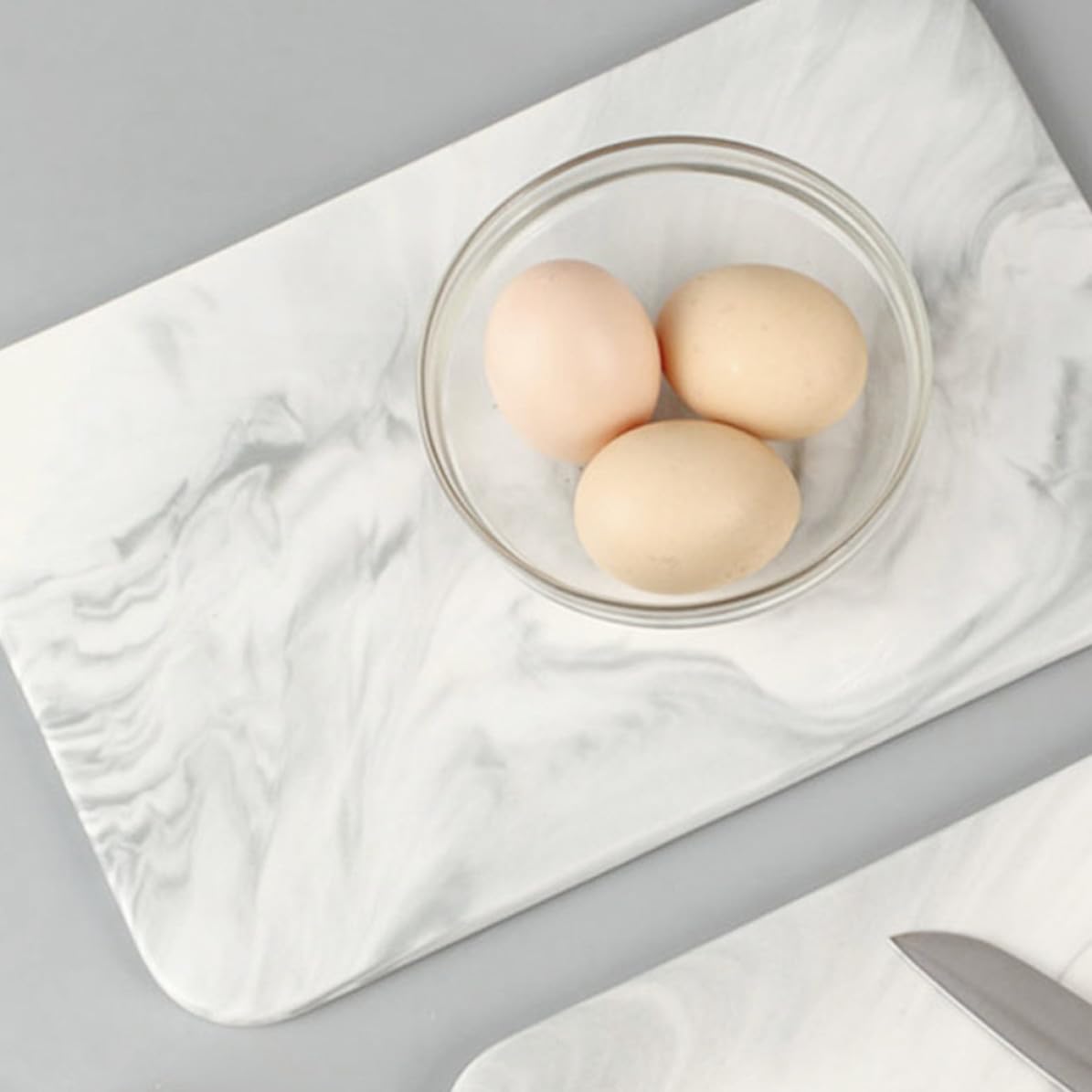 STOBAZA Plato para Tartas de Cerámica, Plato de Pastel Rectangular, Bandeja Rectangular, Diseño Marmolado, para Postres, Pasteles, Sushi y Pan, Cenas Familiares y Hoteles