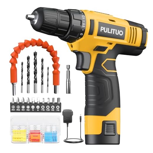 PULITUO 12V Cordless Power Drill